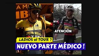 VINGEGAARD y EVENEPOEL 👉 NUEVO PARTE MÉDICO !