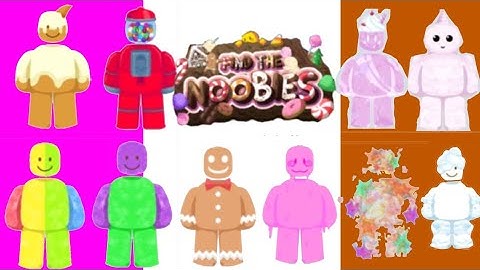 10 Candyland Noobies | How To Get | Find The Noobies Morphs Roblox