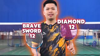 So Sánh Chi Tiết Victor Brave Sword 12 Và The 3Rd Game Diamond 12 - Phiên Bản Rep 11 Chất Lượng?