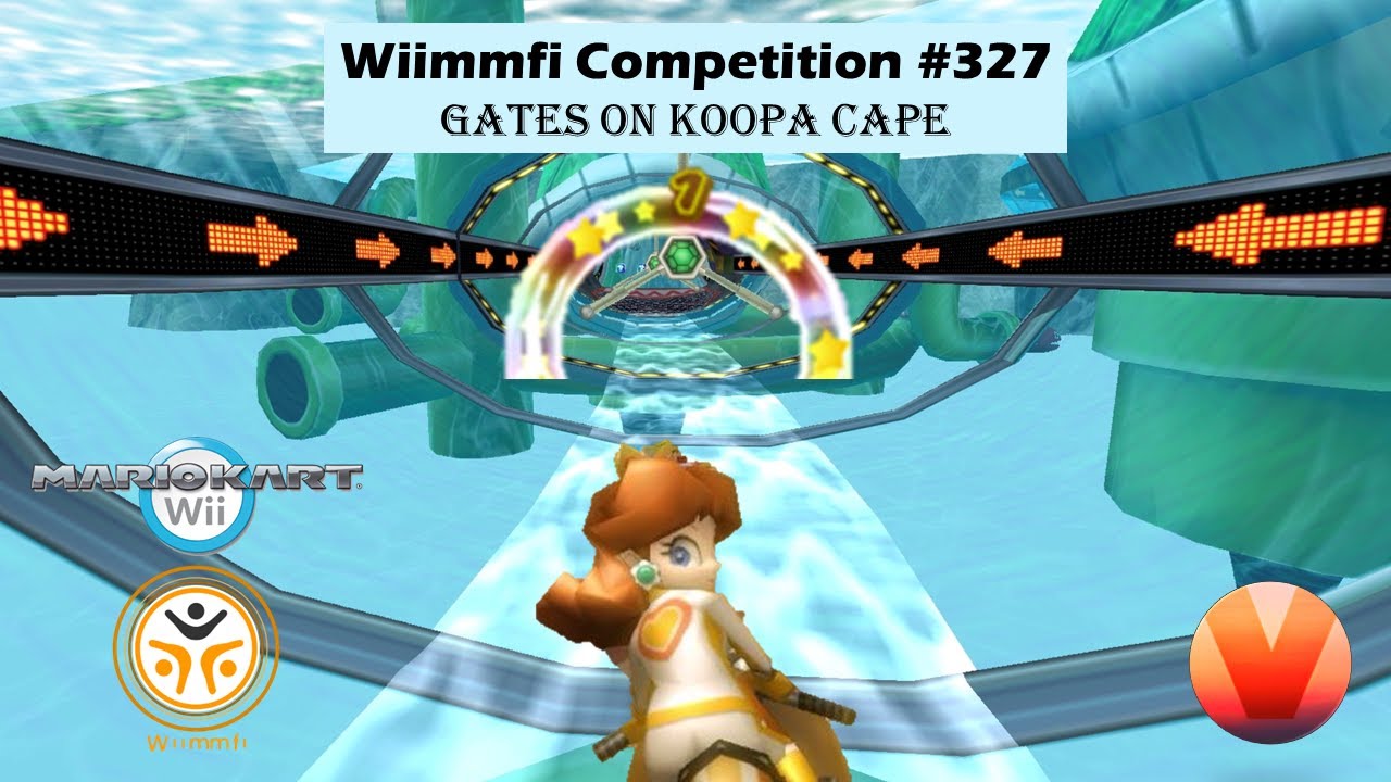Wiimmfi competition 327: Gates on Koopa Cape - Mario Kart WIi