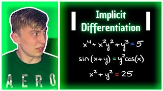 Implicit Differentiation || Calculus 1