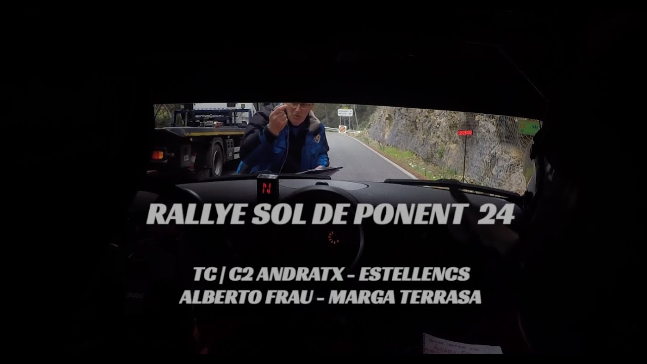 Rallye Sol de Ponent 2024 | C2 Andratx - Estellencs | Alberto Frau - Marga Terrasa