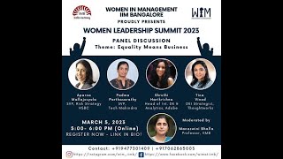 Women Leadership Summit: Panel Discussion