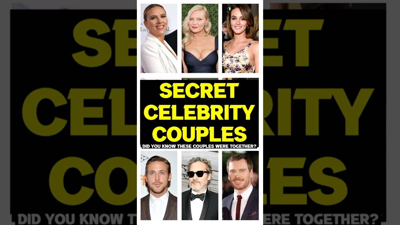 Secret Celebrity Couples…