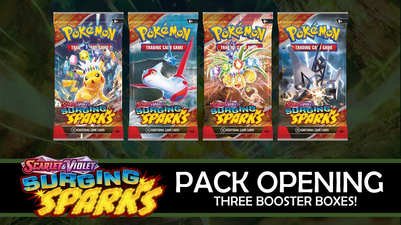 Surging Sparks Pack Opening #2 (The Big One!) Surging Sparks Pack Opening #2 (The Big One!)