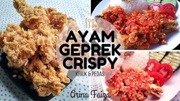 RESEP AYAM GEPREK CRISPY PEDAS