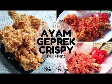 Resep Cara Membuat Ayam Geprek Crispy Renyah