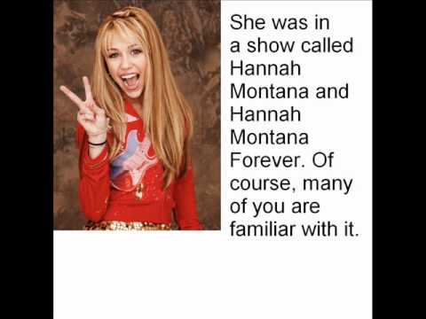 Miley Cyrus Video Biography For Kids - YouTube