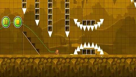 Geometry Dash - Rising Sun Layout by (me) Unfinished