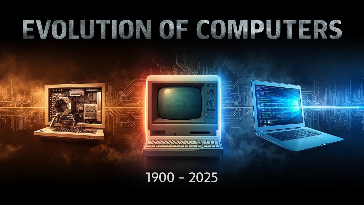 The Evolution of Computers: 1900–2025 - YouTube