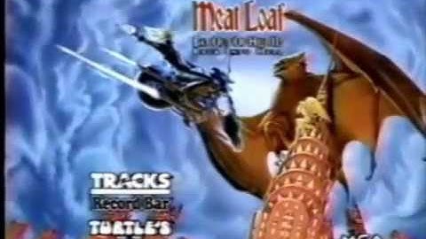 Meat Loaf Bat Out of Hell II Louder Than Hell Music Tour Ad (1994)