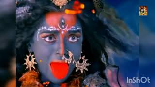 மகா காளி தன் கோபத்தினால் சிவனை தன காலால் மிதிக்கும் காட்சி. kali Gets a angry and give to Lord Siva