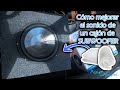 Cómo MEJORAR el SONIDO de un CAJÓN de SUBWOOFER aplicando material absorbente | Agus Vargas