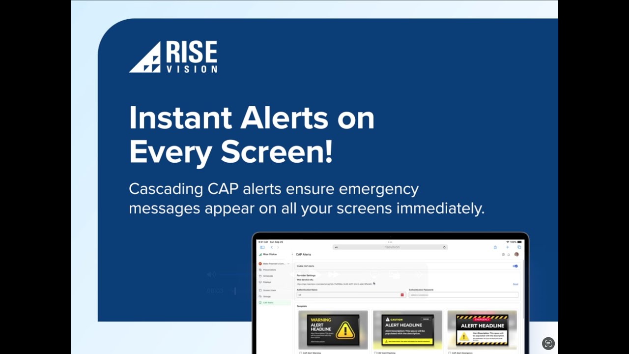 Visual Emergency Alerts on Every Display w/ Cascading CAP Alerts - YouTube