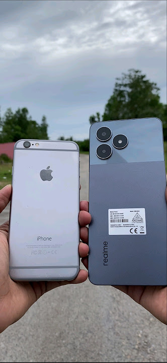 Compare Camera 📹 Apple Iphone 6 VS Realme Note 50