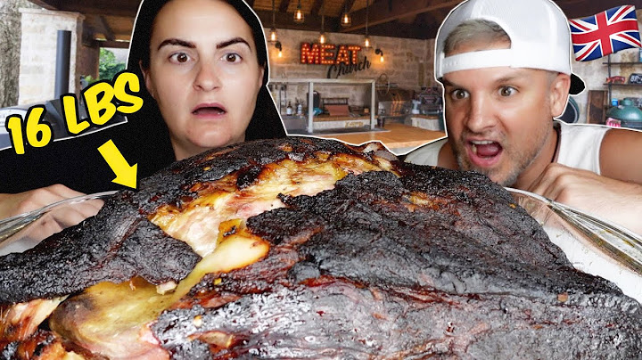 Brits Try [SMOKING BOSTON PORK BUTT ] For The First Time! - 16 lb BEAST !!!!