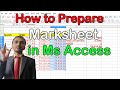 How to prepare marksheet in ms access ms access me marksheet banana