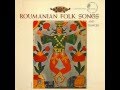 [LP] Roumanian Folk Songs and Dances Volume No. 1 (Artia, 1959)