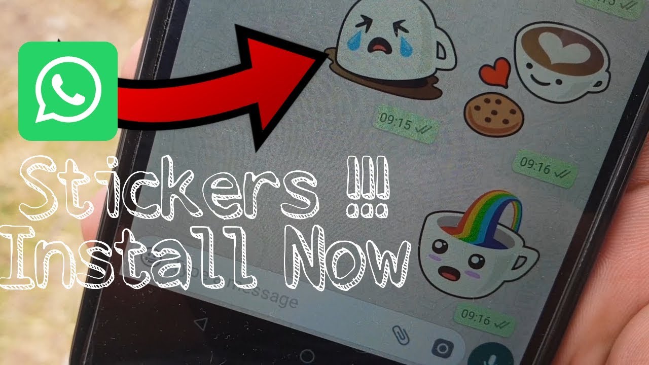 How To Install Whatsapp Sticker Swipe Right To Reply Offically