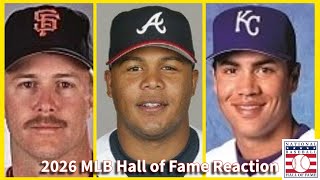 REACTING TO THE 2026 MLB HALL OF FAME INDUCTEES! (HALL OF REDEMPTION)