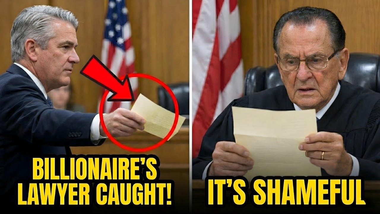 Billionaire's Lawyer Hands Judge a Note — What It Says CHANGES Everything in 10 Seconds
