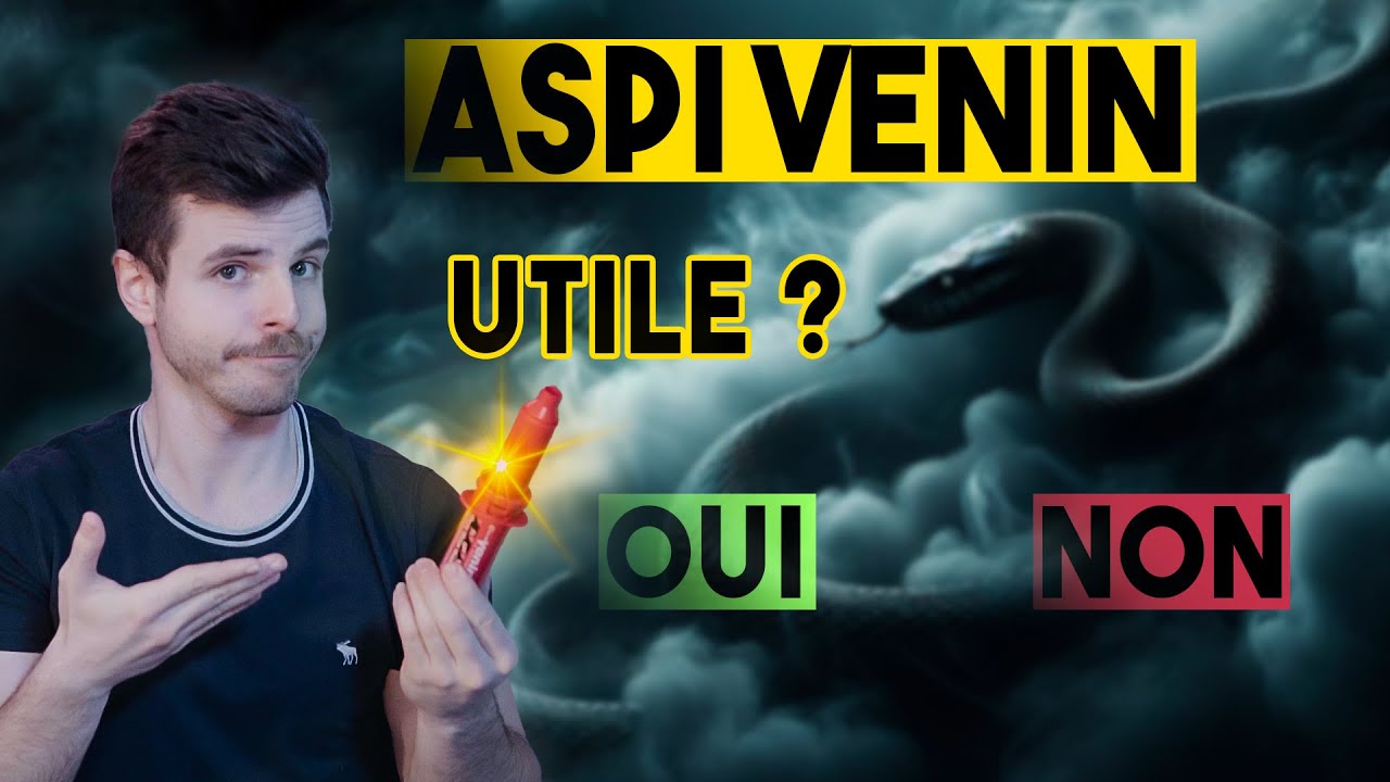 Pompe à venin : utile ✅ ou inutile ❌ ?
