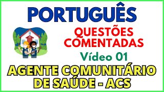 ✍️ AGENTE COMUNITÁRIO DE SAÚDE | SIMULADO DE PORTUGUÊS BÁSICO PARA CONCURSO PÚBLICO