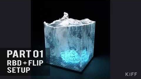 Blender Scene Beakdown - Part 1 - Rigid Body Dynamics + Flip Fluids workflow