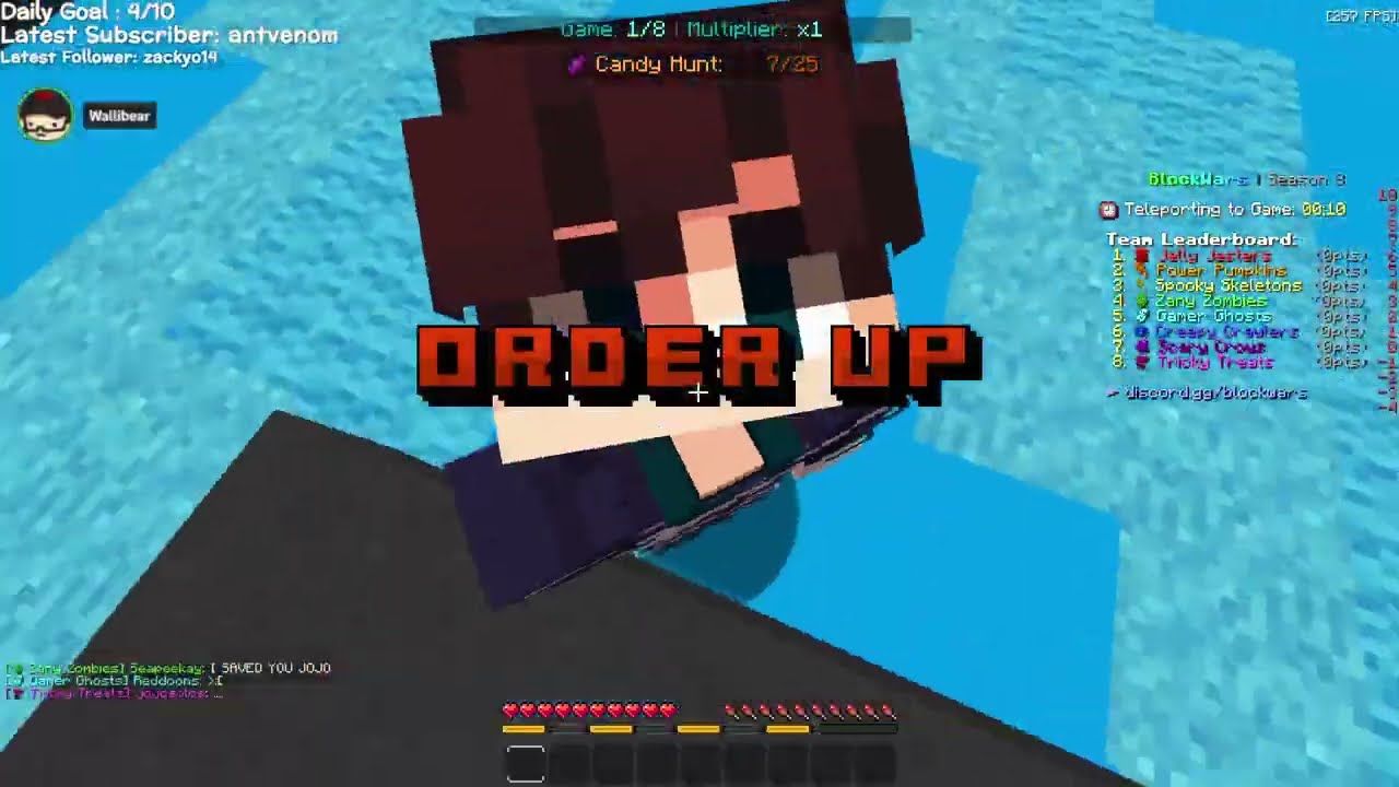 FireBreathMan Block Wars 8 Scary Crows