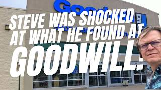Steve Was Shocked at What He Found at Goodwill