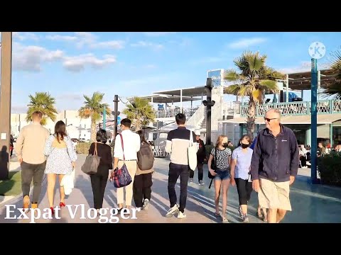 Walking Kite Beach Jumeirah 4K | Dubai | UAE @Expat Vlogger