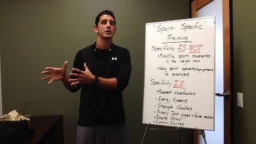 What is "Sport Specific Training" Part 1