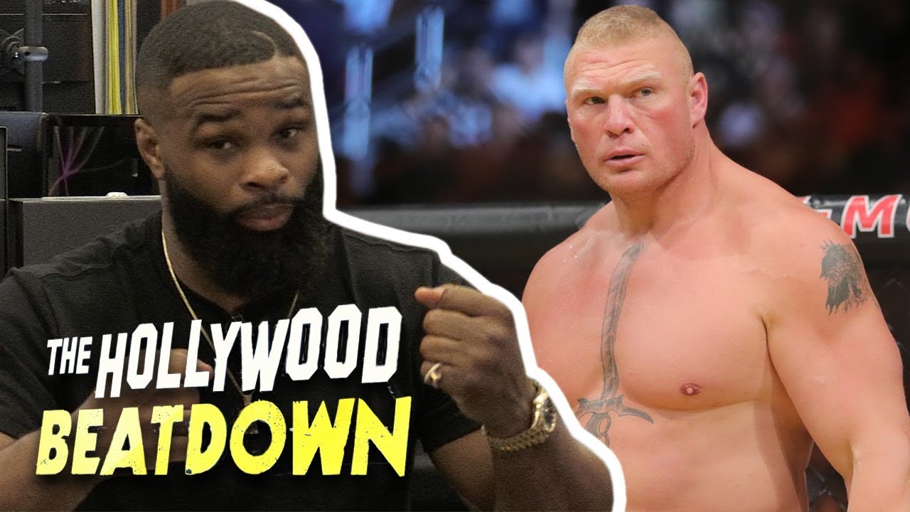 Tyron Woodley Reacts to Brock Lesnar's Retirement The Hollywood