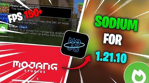 How to Install Sodium for MojoLauncher 1.21.10🔥 | Fps boost mods for Mojoauncher |Java 21