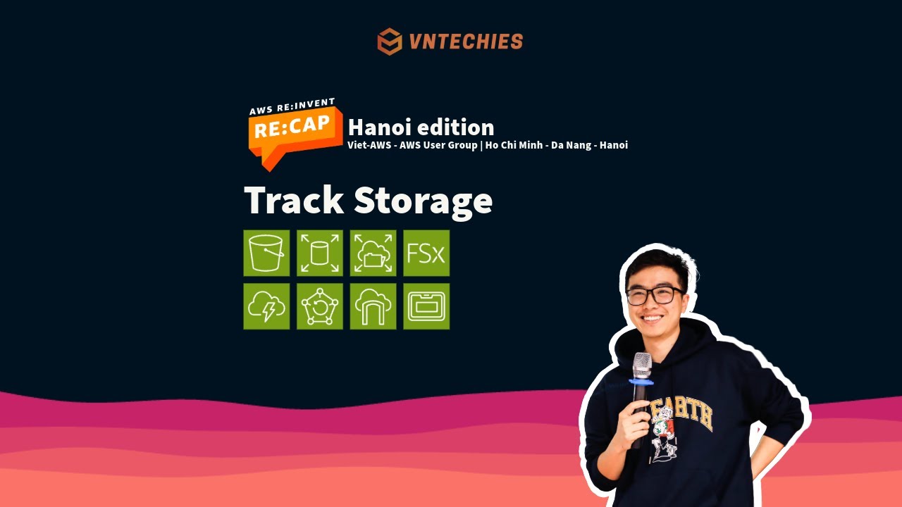 Outline Video AWS re:Invent 2023 re:Cap - Hanoi Edition - Track Storage