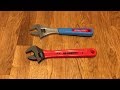 Channellock vs Crescent Adjustable Wrench compairison!