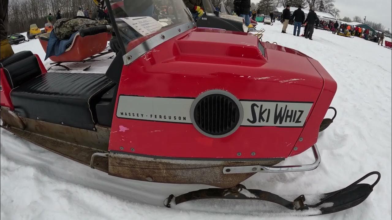 1971 Massey Ferguson Ski Whiz 500 SST Vintage Snowmobile YouTube