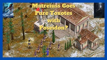 Toxotes ONLY | Matreiuss (Poseidon) vs Gorgonoid (Hades) #aom #ageofempires