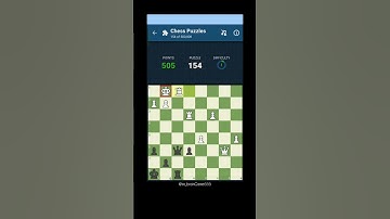 Chess puzzle solved 154/500k #chessgames  #chess #chessproblems #lichesstitledarena #chesspuzzles