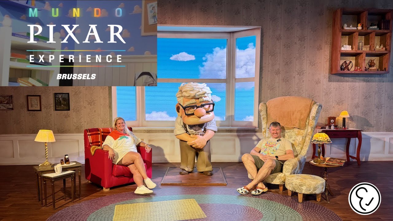 Mundo Pixar Experience Brüssel und Mini Figurines Museum Brüssel mit Disney 4k