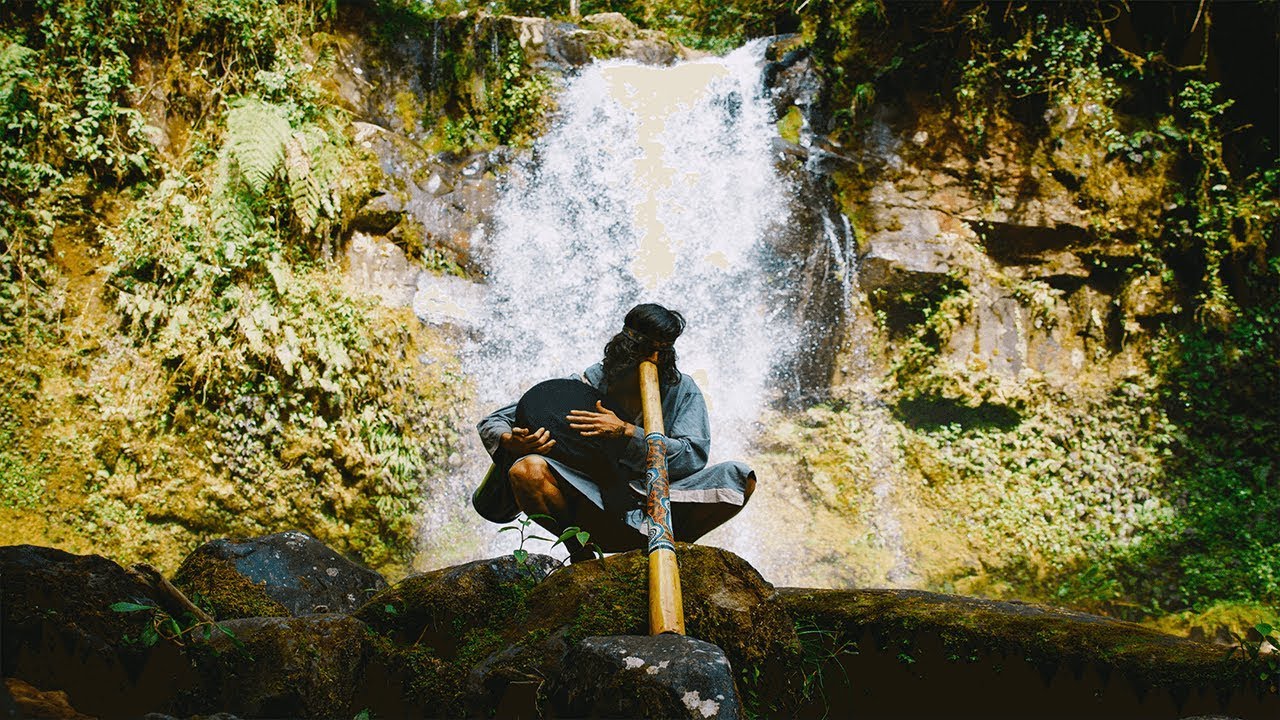 Didgeridoo shamanic music relaxation and meditation music / 4444 / jungle sounds YouTube