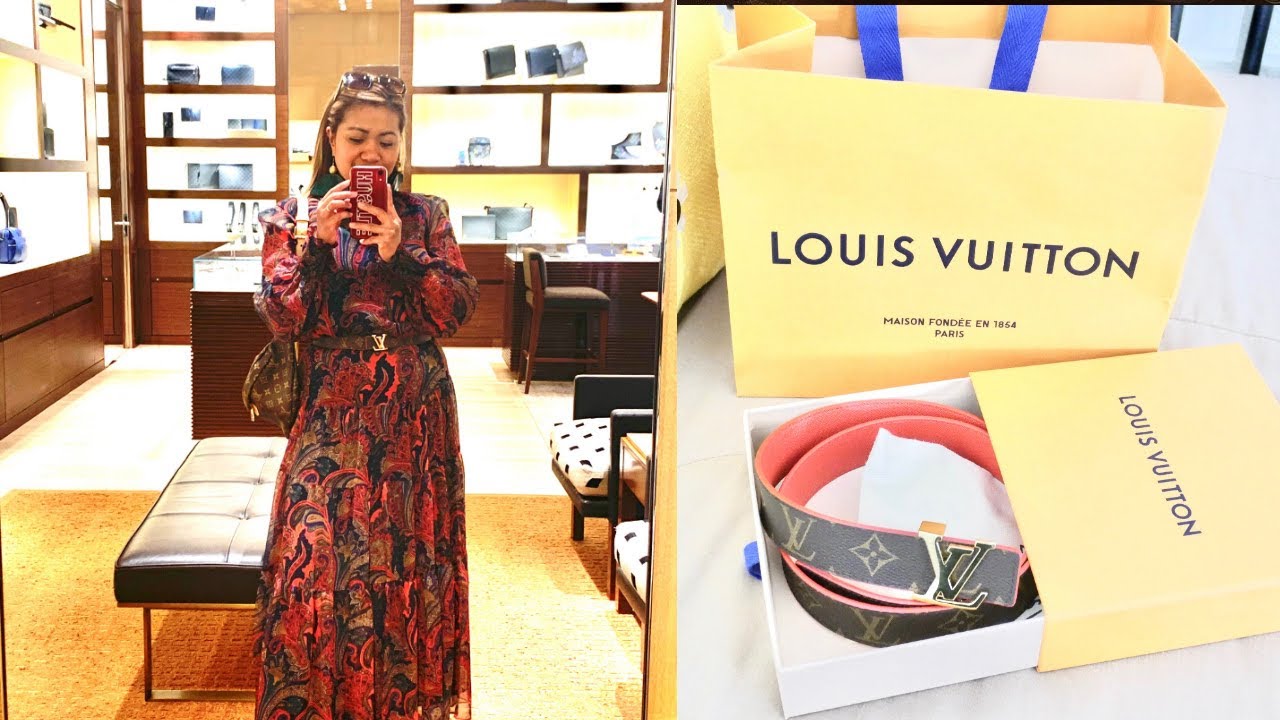 Louis Vuitton Initials 30mm Reversible Belt