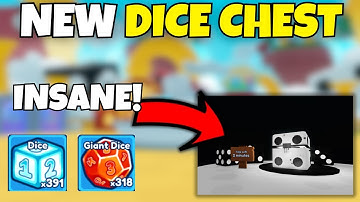 NEW DICE CHEST Is OP In Bubble Gum Simulator INFINITY!