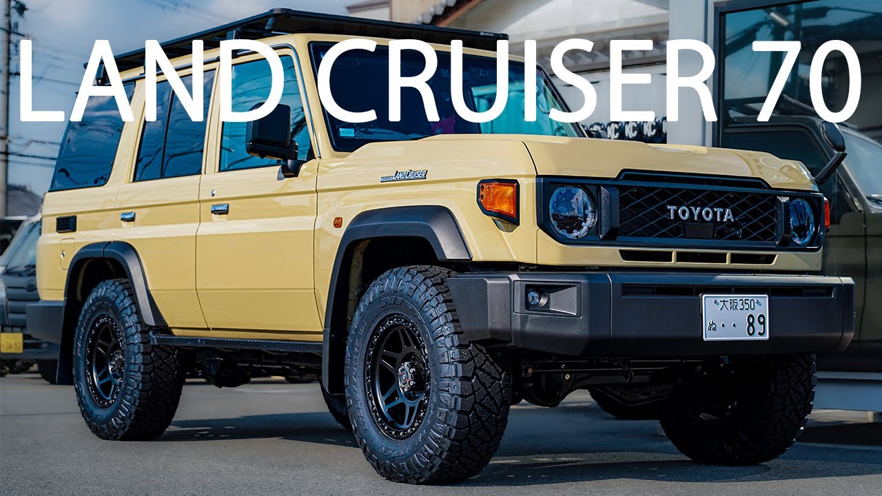 Re-resale Land Cruiser 70 fitted with 285/70/r17 tires - YouTube Re-resale Land Cruiser 70 fitted with 285/70/r17 tires - YouTube