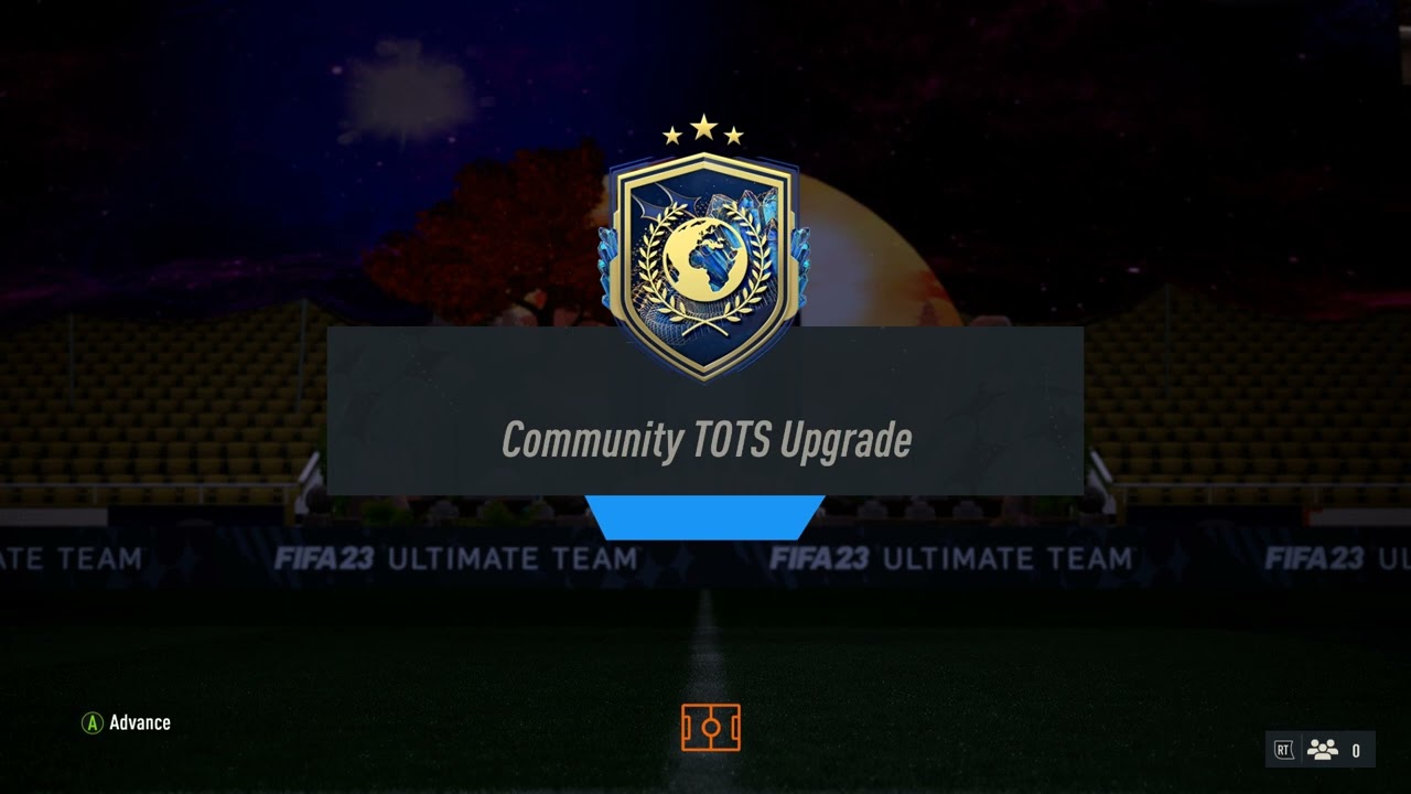 FIFA 23 Community TOTS Upgrade Player Pack 