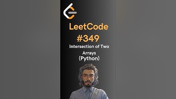 LeetCode#349 Intersection of Two Arrays - Python
