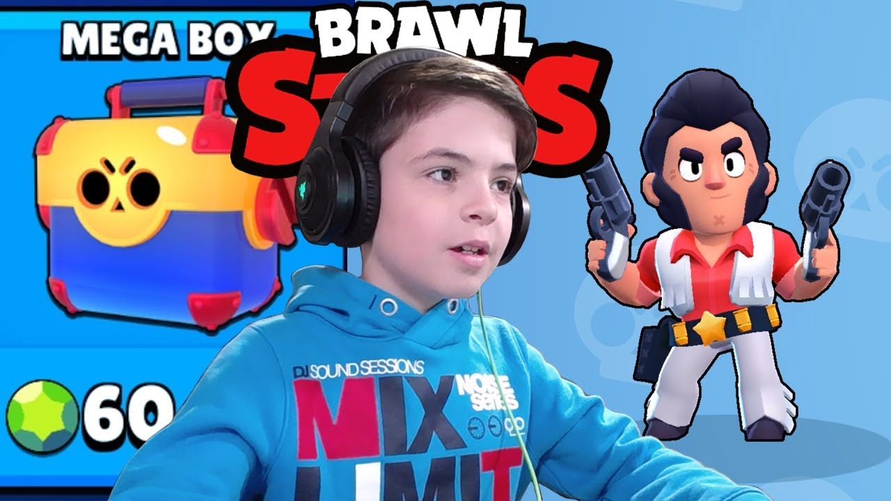 Mega Box Rockstar Colt Skin Brawl Stars Youtube - pocho rockstar brawl stars