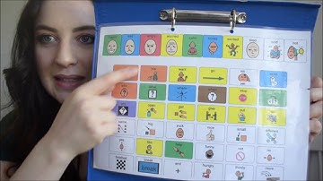 Talking about "likes" and "dislikes" using aided language input on a low tech communication board