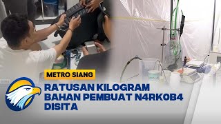 Polisi Bongkar Lab Produksi N4Rk0B4 Di Bali