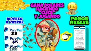 🔥🎮FABULOSA APP DE JUEGO PARA GANAR DOLARES A PAYPAL HACIENDO CLICS📱 [Comprobante/Pago💸] [Mínimo $3💰] screenshot 5